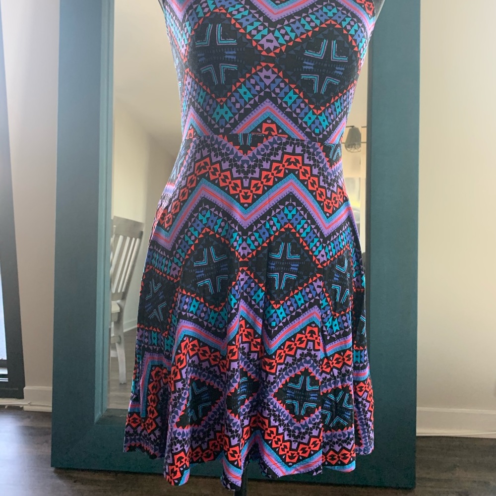 Express skater dress